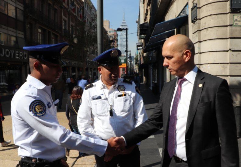 EVALÚA CONSEJO CIUDADANO LABOR DE POLICÍAS CAPITALINOS